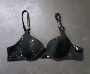 Sparkling Black Bra