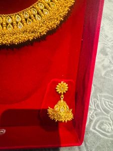Gold Plated Necklace Set