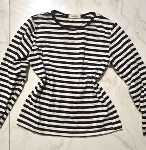Striped Long Sleeve Top
