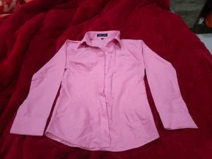 Tommy Hilfiger Pink Button-Up Shirt