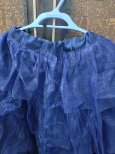 Stunning Royal Blue Tiered Gown