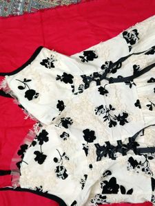 Floral Lace Corset Dress