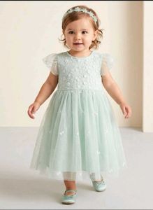Cute Baby Girl's Party Dress