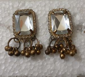 Indian stone earrings