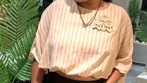 Striped Flowy Top