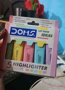 DOMS Pastel Highlighters Set