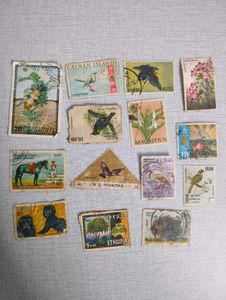 14 flora n fauna stamps