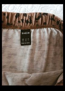 Leopard Print Midi Skirt