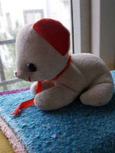 Cute White Teddy Bear Toy