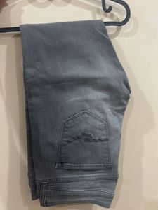 Grey Denim Jeans