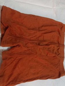 Men's Orange Boxer Shorts