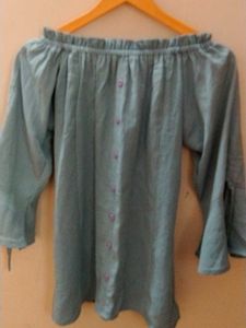 Off-Shoulder Boho Blouse
