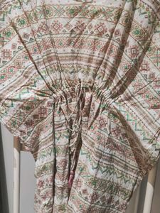 M - Boho Kaftan Tie-Waist