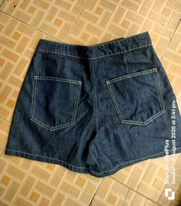 Denim Skort New