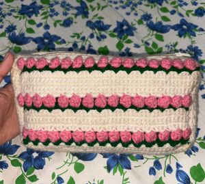 💕Handmade Crochet Pouch