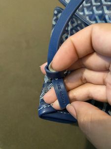 Authentic GOYARD Stylish Blue house bag