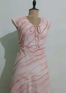 Flowy Maxi Dress with Tie Detail by Chin studio