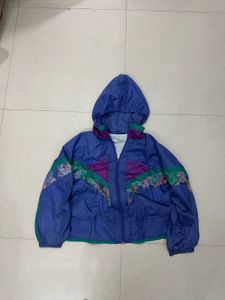 Vintage Blue Windbreaker Jacket 🇺🇸
