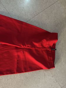 Red Flare Pants