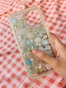 Elegant Floral Embellished Case-  IPhone 13/14