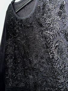 Elegant Black Lace Dress