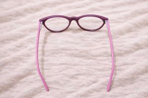Cat-Eye Eyeglass Frame with Case