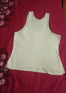 Striped Navy Blue Vest (baniyan) For Kids Used