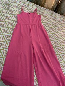 Chic Pink Ribbed Dress