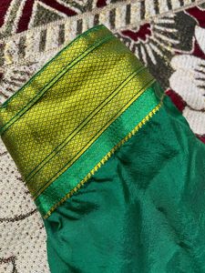 Elegant Green Silk Blouse