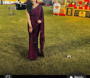 Stunning Party Wear Saree