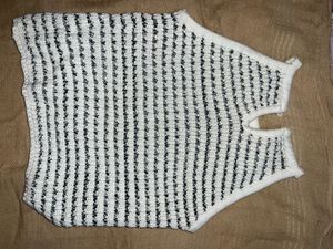 Zudio Striped Knit Halter Top