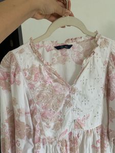 floral tunic