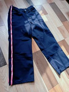 Dark Blue Straight Leg Jeans