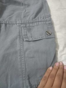Comfortable Grey Cargo Pants