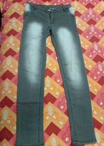 Men's Grey Faded Jeans Unused