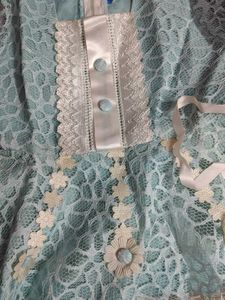Baby Blue Lace Dress