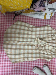 Y2k Vintage Plaid Sleeveless Fitted Top