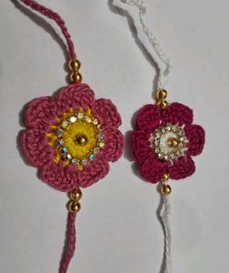 Handmade Rakhi Set of 2 🧿🌸