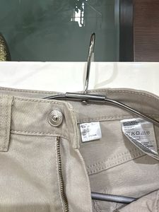 High-Waisted Beige Pants