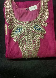 Elegant Embroidered Kurta
