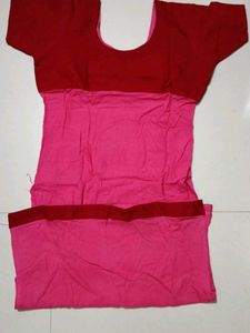 Red &amp; Pink Kurti