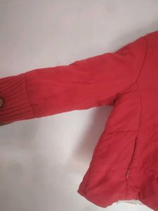 Red Puffer Coat