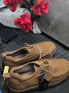 MONDAIN Men Leather Sneakers