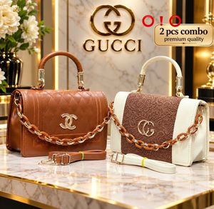 Designer Handbag Combo - 2 Pcs