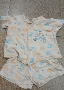 Cute Dinosaur Baby Outfit Set