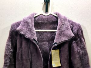 Imported luxury faux fur jacket/sweater