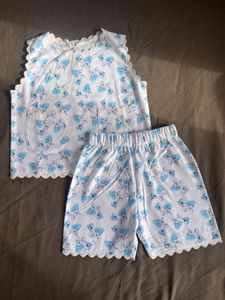 Cute Butterfly Print Pajama Set