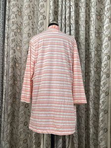 Comfortable Striped Robe