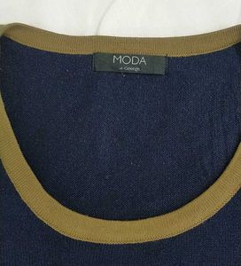 Woolen - Stylish Two-Tone Dress