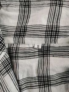 Casual Regular Checkered Women Shirt With Top